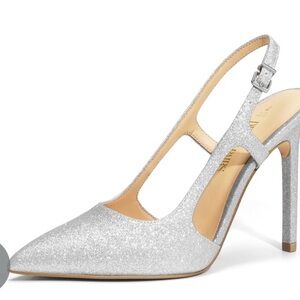 DREAM PAIRS Women's Close Pointed Toe High Stiletto Heels Pump Slingback 9.5